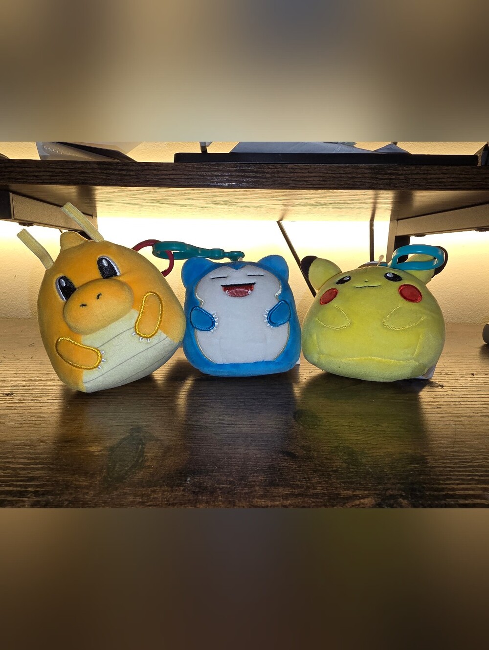 3 MINI Pokemon 3" Plush STUFFED ANIMAL TOY KEYCHAIN NEW Squishmallows 2025